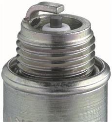 Spark Plug, NGK BMR4A BLYB Standard Series Spark Plug, 3/8 in. Reach, 14mm Thread, Heat Range 4, Flat Seat, 3/4 Hex, .028 in. Gap, Each