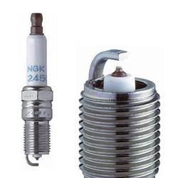 Spark Plug, Double Platinum, 18mm Reach, 5/8 in. Hex, Tapered Seat, Resistor, Each