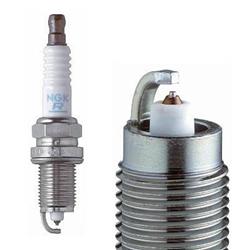 Spark Plug, Double Platinum, 14mm Thread, .750 in. Reach, Gasket Seat, Resistor, Each