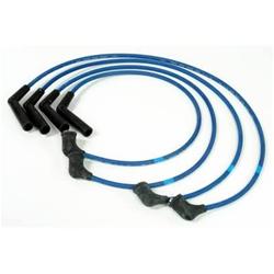 Spark Plug Wires, Resistor, 7mm, Blue, Stock Boots, Eagle, Mitsubishi, Plymouth, 1.8L, Set