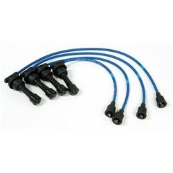 Spark Plug Wires, Resistor, 7mm, Blue, Stock Boots, Eagle, Mitsubishi, 2.0/2.4L, Set