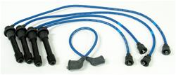 Spark Plug Wire Set, Stock Replacement, Direct Fit, Spiral Core, Blue Silicone Insulated Wire, 7.00mm, Suzuki, Set