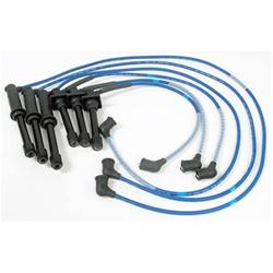 Spark Plug Wires, Resistor, 7mm, Blue, Stock Boots, Ford, Mazda, Probe/626/MX-6, 2.5L, V6, Set