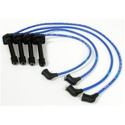 Spark Plug Wires, Resistor, 7mm, Blue, Stock Boots, Ford, Mazda 2.0L, Set