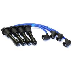 Spark Plug Wires, Resistor, 7mm, Blue, Stock Boots, Mazda, Miata, 1.6/1.8L, L4, Set