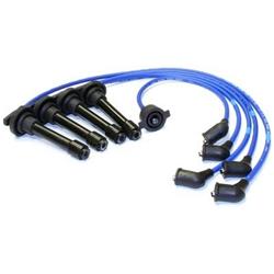 Spark Plug Wires, Resistor, 7mm, Blue, Stock Boots, for use on Honda®, 2.2L, L4, Set