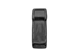 Floor Mat, Rubber, Black, Second Seat Area, Each