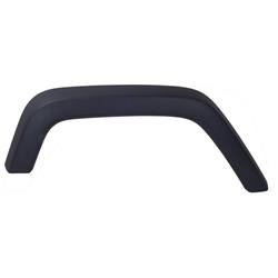 Fender Flare, Passenger Side Rear, Thermoplastic, Black, Jeep, Each