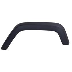 Fender Flare, Driver Side Rear, Thermoplastic, Black, Jeep, Each