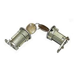 Door Lock Cylinders and Keys, Jeep, Pair