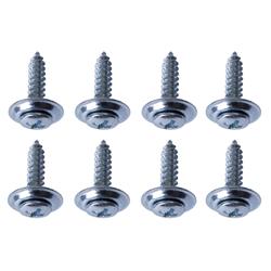 Dash Pad Fasteners, Steel, Zinc Plated, Jeep, Set