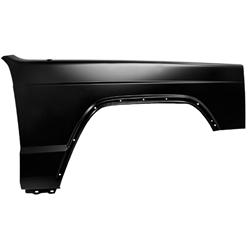 Fender, Front Outer, Passenger Side, Steel, Jeep, Each