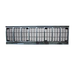 GRILLE INSERT 91-96 XJ BLACK/CHROME