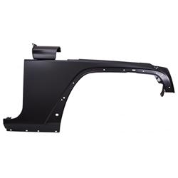 Fender, Front Outer, Passenger Side, Steel, Black EDP Coated, Jeep, Each