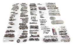 Body Fastener Kit, Stainless Steel, 405 Pieces, Jeep, Kit