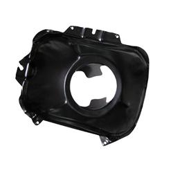 Headlight Housing, Steel, Black, Jeep, Each