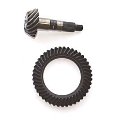 Ring and Pinion Gears, 4.10:1 Ratio, 10-spline, Standard Ring Gear Rotation, Dana 30, Set