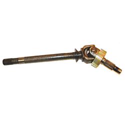 Axle Shaft, Front Inner and Outer, Driver Side, 27-spline, Steel, Dana 30, Jeep, Each