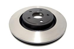 Disc Brake Rotor, Front, Steel, Black Anodized, Jeep, Each