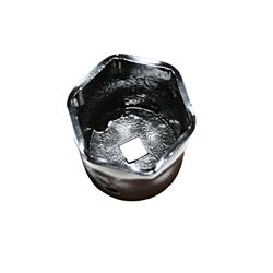 Axle Nut Socket, 2 1/16 in. Size, Steel, Black, 1/2 in. Drive, Each