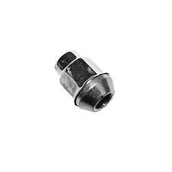 Lug Nut, Conical Seat, Steel, Chrome, 1/2 in.-20 RH Thread, Jeep, Each