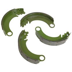 Brake Shoes, 9.0 in. Diameter, Jeep, Pair