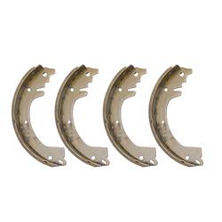 Brake Shoes, Graphite Metallic, 9.00", Jeep, Set