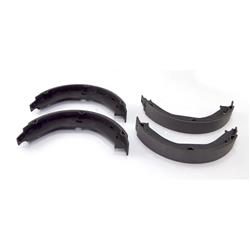 Brake Shoes, Emergency Brake, Bonded, Graphite Metallic, Jeep, Set