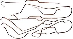 Brake Lines, Steel, Jeep, CJ7, Front/Rear, Set