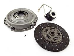 Clutch Kits, 1.125 in. - 10-spline, 10.500 in. Diameter Organic Disc, Pressure Plate, Jeep, L4, L6, Kit