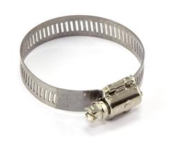 Hose Clamp, Worm Gear, Stainless Steel, 1.313 in. to 2.250 in. Diameter, Each