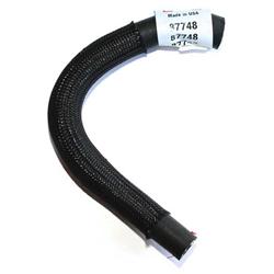 Heater Hose, Rubber, Black, Jeep, Each