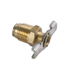 Petcock, Radiator, 1/4 NPT, Brass, Jeep, Each