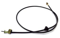 Speedometer Cable, 67.0 in Length, Black Polyethylene Jacket, Jeep, Each