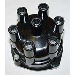 Distributor Cap, Socket, Screw Down, Black, Point-style, Jeep, 232, 258, Each