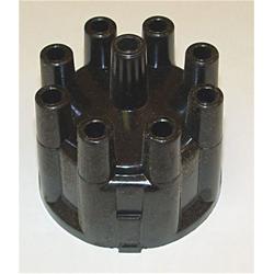 Distributor Cap, Female/Socket, Black, Clamp Down, Prestolite Dist, Jeep, AMC, V8, Each