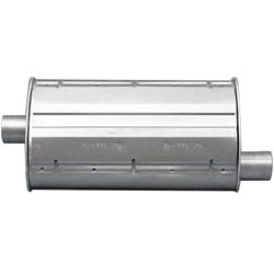 Muffler, Replacement, Steel, Aluminized, Jeep, 2.5L, 4.0L, Each