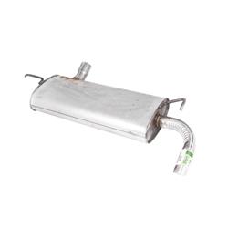 Muffler, Steel Aluminized, Replacement, Jeep, Each