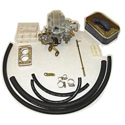 Carburetor, 400 cfm, 2-barrel, Weber DGV Flange, Electric Choke, Jeep, 3.8L, 4.2L, Each