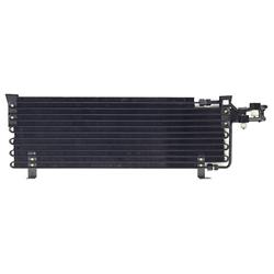 Air Conditioning Condenser, Aluminum, Black, Jeep, Each