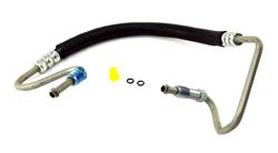 Hose, Power Steering, High-Pressure, Pump to Gear Box, Steel, Rubber, Black, Jeep, Each