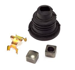 Boot Kit, Steering Shaft, Rubber, Black, Jeep, Kit