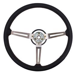 WHEEL, STEERING LEATHER 76-95