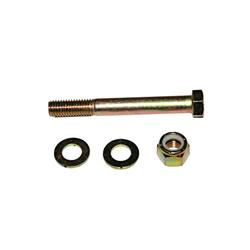 Leaf Spring Bolt, Hex, Steel, Gold Iridited, Jeep, Each