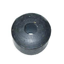 Shock Bushings, Straight Eye Type, Rubber, Black, 0.500 in. I.D., Jeep, Front, Each