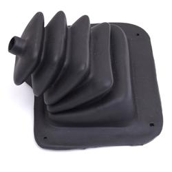 Shifter Boot, Transfer Case, Rubber, Square, Black, Dana 300, Jeep, Each