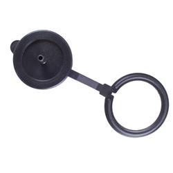 Windshield Washer Reservoir Cap, Plastic, Black, Jeep, Each