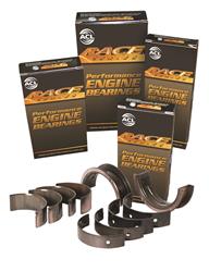 Main Bearings, Race Series, Tri-Metal, CT-1 Coating, 1/2 Groove, Standard Size, Chevrolet, Small Block, Set of 5