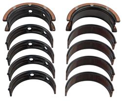 Main Bearings, Race Series, Tri-Metal, 3/4 Groove, .001 in. Extra Clearance, Chevrolet, LS, Set of 5