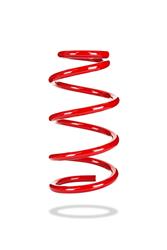 Coil Spring, Stock Height, Red, Rear, Hyundai, Each